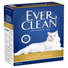 EVER CLEAN 藍鑽 粗顆粒減塵貓砂, 8.5kg, 1個, 微香
