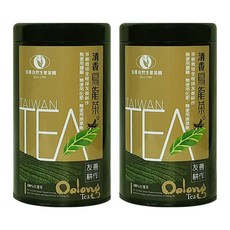 百香自然生態茶園 友善耕作 台灣茶 清香烏龍茶葉禮盒, 150g, 1套, 2個裝