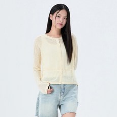미쏘 여성용 시스루 스트랩 가디건 RE CKG52SS MIWCKG71QT