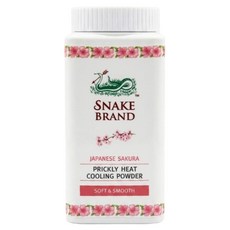 SNAKE BRAND 蛇牌 爽身粉 日本櫻花香, 50g, 1個