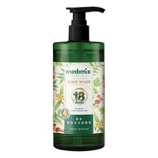 medimix 台灣公司貨 阿育吠陀秘方美肌沐浴液態皂 草本, 1個, 500ml