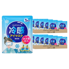 JOYFUL NAPKIN 悅棉 冰敷眼罩 薄荷, 2套, 10片