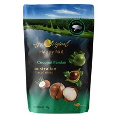 Happy Nut 澳洲帶殼火山豆 椰香班蘭風味, 225g, 1個