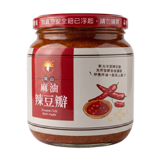 新光洋菜 岡山麻油辣豆瓣醬, 550g, 1個