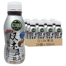 Q-Life 享活 雙木耳飲品, 24個, 350ml