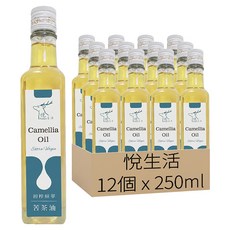Well Life 悅生活 極鮮 野生百年老樹種苦茶油, 12個, 250ml