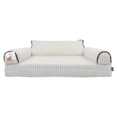 M-PETS 奶油夢境寵物沙發, 白色, 1個