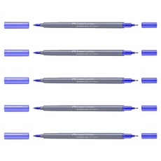 FABER-CASTELL 輝柏 Goldfaber Aqua 雙頭水彩麥克筆 197, 5個, 1色