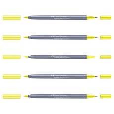 FABER-CASTELL 輝柏 Goldfaber Aqua 雙頭水彩麥克筆 205, 5個, 1色