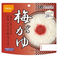 Onisi 尾西 乾燥餐 白粥 梅子風味, 42g, 1個