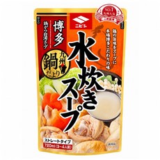 Nibishi 博多水炊雞風味火鍋高湯, 1個, 720ml