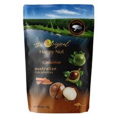 Happy Nut 澳洲帶殼火山豆 肉桂風味, 225g, 1個