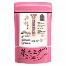 蔘大王 美魔女露思蘋果黃耆茶包, 8g, 1個, 10個裝