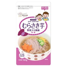TOU GIN LAI NOODLE 東銀來麵 無食鹽寶寶蔬菜細麵 紫薯, 160g, 1個