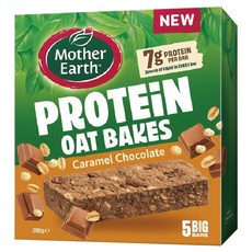 Mother Earth 燕麥蛋白烘焙棒 焦糖巧克力, 200g, 1個