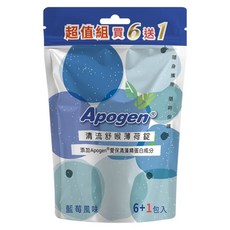 FEBICO 遠東生技 Apogen 愛保清 清流舒喉薄荷錠, 91g, 1個