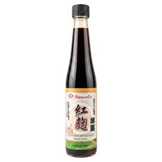 SauceCo. 味榮 純釀紅麴黑豆油露, 1個, 420ml