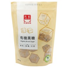德盛 有機黑糖, 450g, 1個