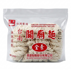 德盛 台南關廟麵 粗, 1.2kg, 1個