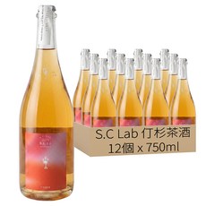 S.C Lab 仃杉茶酒 鐵觀音蘋果氣泡茶, 12個, 750ml
