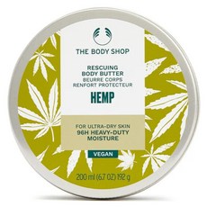 THE BODY SHOP 美體小舖 台灣公司貨 大麻籽密集修護身體滋養霜, 1個, 200ml