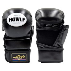 하울프 로보 스파링 MMA 글러브 양손 착용, 블랙, 1개