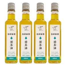 Well Life 悅生活 極鮮冷壓苦茶油王 不飽和脂肪酸, 4個, 250ml