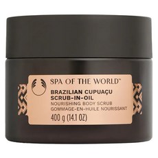 THE BODY SHOP 美體小舖 台灣公司貨 巴西SPA古布阿蘇身體磨砂膏, 400g, 1個