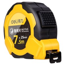 deLi 得力 鋼製捲尺 7.5m x 25mm, 1個
