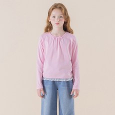 아이러브제이 아동용 포코 숏 레이스 티셔츠