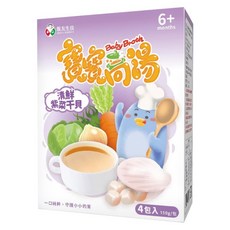 飯友 寶寶高湯 清鮮紫菜干貝, 600g, 1個