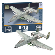 바니랜드 4D모델 A-10 썬더볼트 2 샤크마우스 블록, 1개