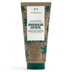 THE BODY SHOP 美體小舖 台灣公司貨 牙買加黑蓖麻油強韌精華乳, 1個, 200ml