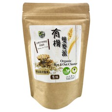 口福不淺 有機雙麥派 原味, 85g, 1個