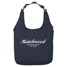 matchwood PackFlip Sling Tote 翻轉收納斜背托特包 MHWDTB011BK, 黑色