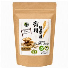 口福不淺 有機雙麥派 椰香, 85g, 1個