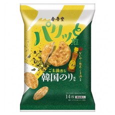 Kingodo 金吾堂 韓國芝麻油海苔風味米果, 63g, 1個