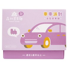 FOREST NOODLES 森林麵食 森林星星麵 車車派對 1歲半以上, 250g, 1個