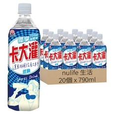 nulife 生活 卡大灌運動飲料, 20個, 790ml