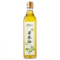 DOMESTIC PRODUCT 本產 冷壓初榨苦茶油, 1個, 500ml
