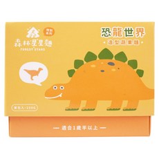 FOREST NOODLES 森林麵食 森林星星麵 恐龍世界 1歲半以上, 250g, 1個