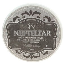 NEFTELTAR 霧泥 Matte Clay髮蠟, 1個, 80ml