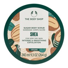 THE BODY SHOP 美體小舖 台灣公司貨 乳油木果修護身體磨砂膏, 1個, 240ml