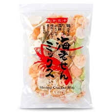 岡田屋製菓 海老綜合餅, 170g, 1個