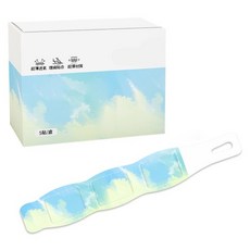 Seekis 自發熱丹參蒸汽手腕帶/手腕蒸汽熱敷帶/手腕保暖貼/艾草貼5件組, 1套