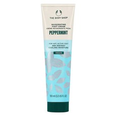 THE BODY SHOP 美體小舖 台灣公司貨 薄荷舒緩足部修護霜, 1件, 100ml, 1入