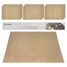 Hanomad 鐵氟龍烘焙墊 麵包烤盤用 家用 10入, 1個