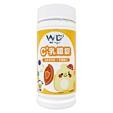 WD 唯多多 Kids C+ 乳鐵錠, 1個, 30顆