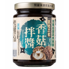 德助食品 凱陸忍者 香菇拌醬, 240g, 1個