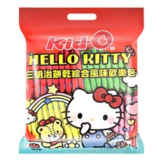 Kid-O 三明治餅乾綜合風味歡樂包 HELLO KITTY版, 1套, 奶油 9個 +  巧克力 9個 +  草莓 9個 + 檸檬 9個